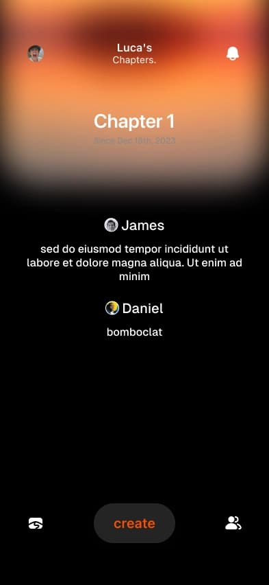 chapters shared description