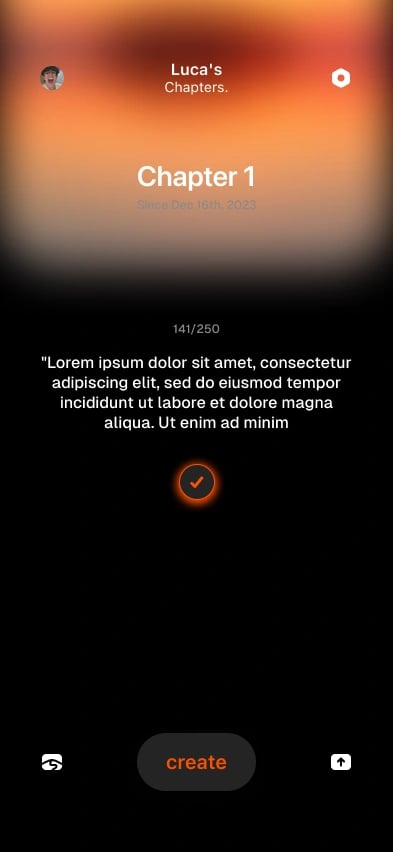 chapters / post description