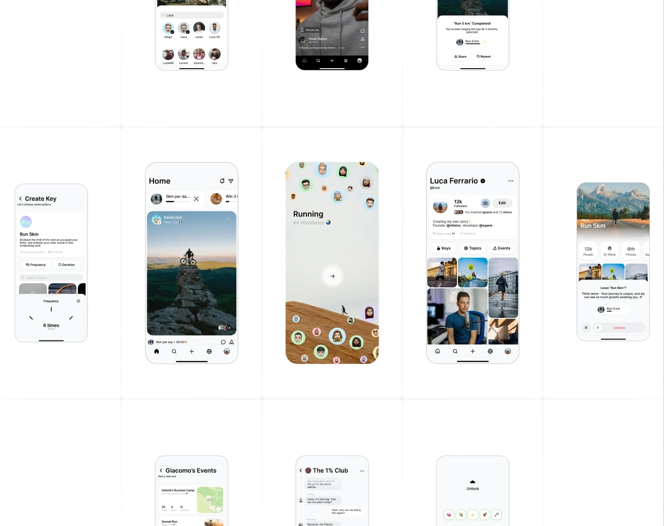 unlock / screens exploration