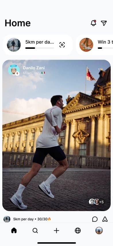 unlock home feed